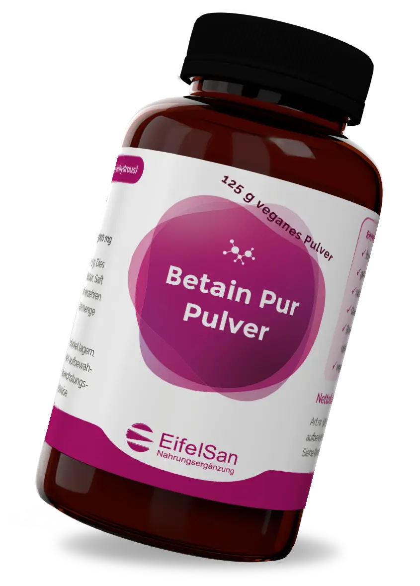 Betain Anhydrat Pulver EifelSan Betain Anhydrat Pulver mit reinem Trimethylglycin ohne Zusatzstoffe