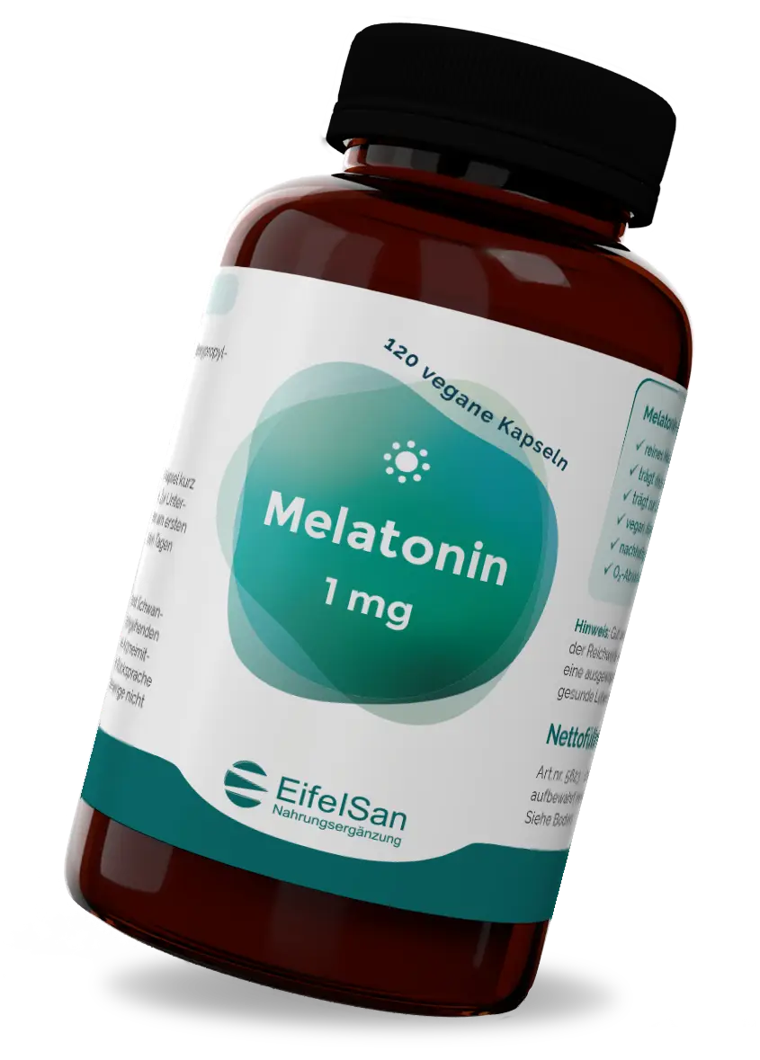 Melatonin 1 mg – 120 vegane Kapseln